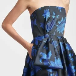 Sachin & Babi Ainsley Gown - Royal Blue Dalia Multi -ANNA-KACI SHOP M00190824477673 2236711551 scaled