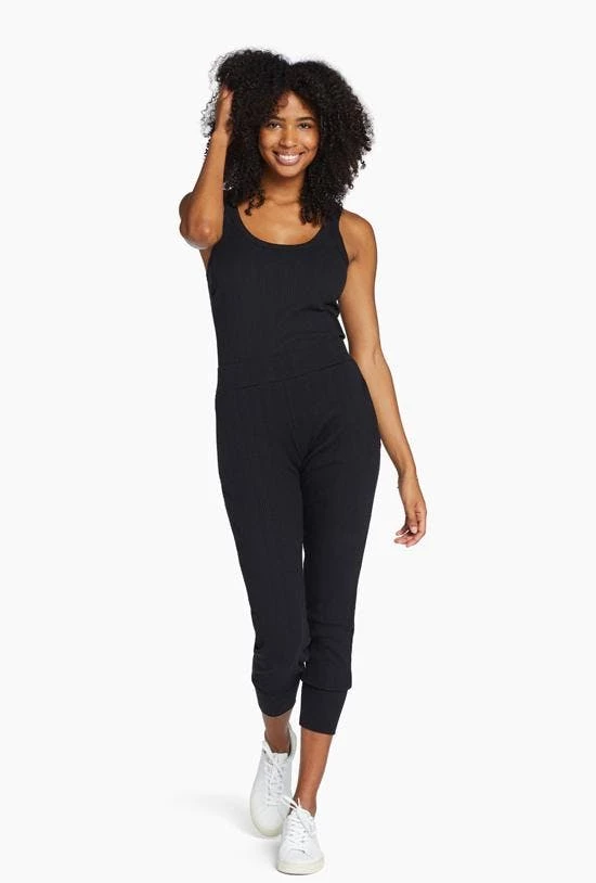 Vitamin A West Pant - Black Organic Rib 2 Vitamin A West Pant - Black Organic Rib - Image 2