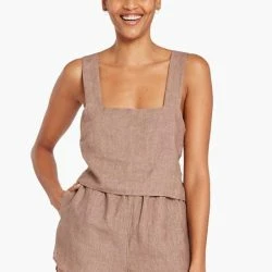 Vitamin A Tallows Short - EcoLinen Java -ANNA-KACI SHOP M00192289084946 2148503909