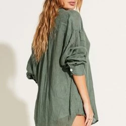 Vitamin A Tallows Linen Short - EcoLinen Agave -ANNA-KACI SHOP M00192289107737 2720211772