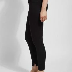 Lysse Black Fennel Ankle Slit Legging -ANNA-KACI SHOP M00192671066048 1557679492