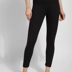 Lysse Black Fennel Ankle Slit Legging -ANNA-KACI SHOP M00192671066048 2321480991