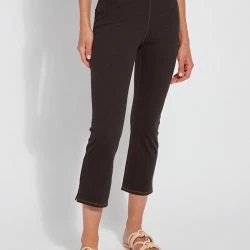 Lysse Valerie Kick Flare Crop Jeans