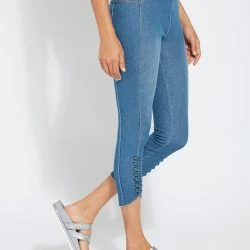 Lysse Lace-Up Hem Crop Pants -ANNA-KACI SHOP M00192671133382 2837996171