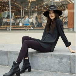 Lysse Hi Waist Suede Legging (28" Inseam) -ANNA-KACI SHOP M00192671138684 3313192376