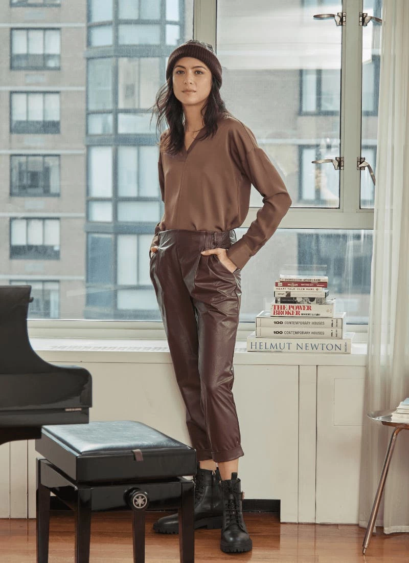 Lysse Ruth Pleated Crop Pant 3 Lysse Ruth Pleated Crop Pant - Image 3