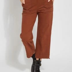 Lysse Fraces Wide Leg Crop Plus Size