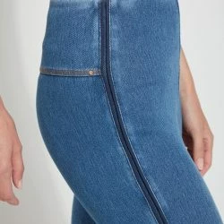 Lysse Gradient Cropped Denim Legging - 24.5" Inseam 9 Lysse Gradient Cropped Denim Legging - 24.5" Inseam -ANNA-KACI SHOP M00192671147570 3950300004