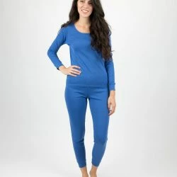 Leveret Womens Classic Solid Color Pajamas -ANNA-KACI SHOP M00192692009246 2176325338