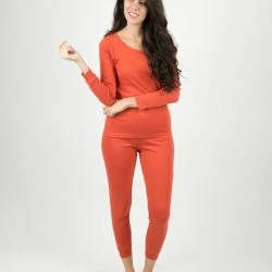 Leveret Womens Classic Solid Color Pajamas -ANNA-KACI SHOP M00192692009246 638973534
