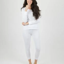 Leveret Womens Neutral Solid Color Pajamas