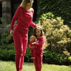 Leveret Womens Hearts Cotton Pajamas -ANNA-KACI SHOP M00192692018576 2337304385