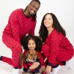 Leveret Womens Hearts Cotton Pajamas -ANNA-KACI SHOP M00192692018576 3374448799