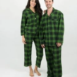 Leveret Womens Flannel Plaid Pajamas -ANNA-KACI SHOP M00192692024348 4088781161