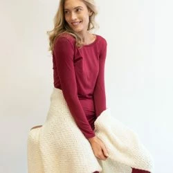 Leveret Womens Neutral Solid Color Thermal Pajamas -ANNA-KACI SHOP M00192692091821 2824057803