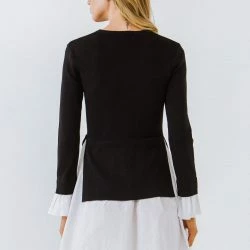 English Factory Mixed Media Mini Dress 12 English Factory Mixed Media Mini Dress -ANNA-KACI SHOP M00192934141789 3504707387