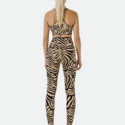 Grey Lab Animal Print Leggings -ANNA-KACI SHOP M00192934288866 2960436717