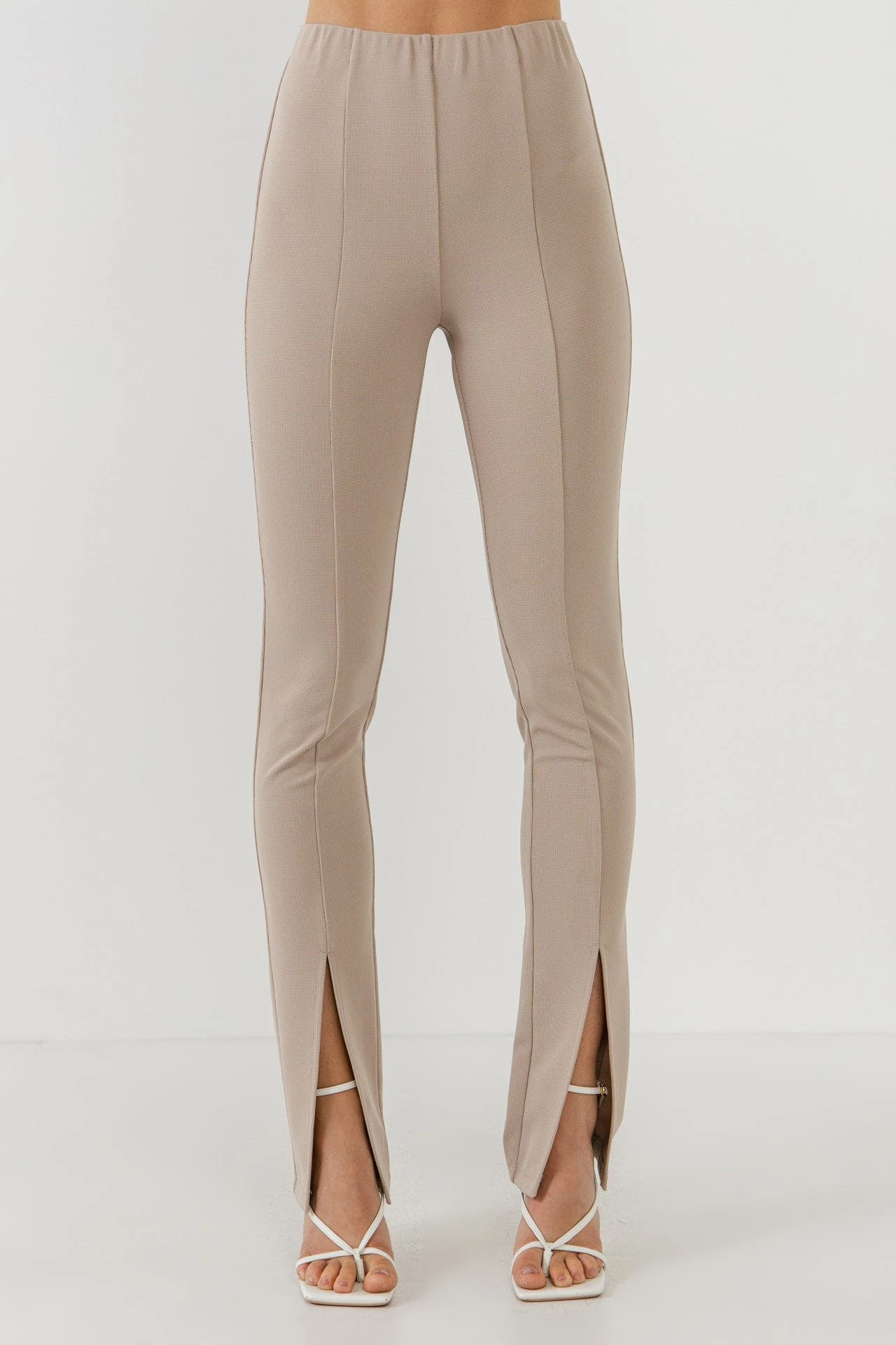 Grey Lab Front Slit Flares Pant 9 Grey Lab Front Slit Flares Pant - Image 9