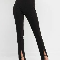 Grey Lab Front Slit Flares Pant 13 Grey Lab Front Slit Flares Pant -ANNA-KACI SHOP M00192934421867 3178821259