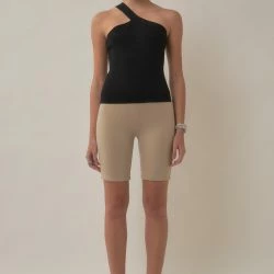 Grey Lab Biker Shorts