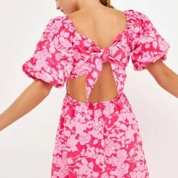 Free The Roses The Roses Floral Cut-Out Maxi Dress -ANNA-KACI SHOP M00192934472197 2675703234