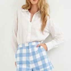 English Factory Gingham Shorts -ANNA-KACI SHOP M00192934479134 1681450281