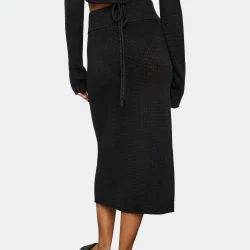 Onia Linen Sweater Midi Skirt -ANNA-KACI SHOP M00193294504238 2422509003