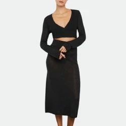 Onia Linen Sweater Midi Skirt -ANNA-KACI SHOP M00193294504238 3096942756