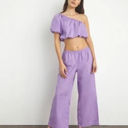 Onia Poplin Pant - Lavender -ANNA-KACI SHOP M00193294699200 365317705