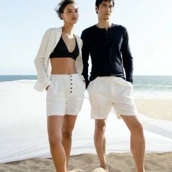 Onia Linen Boyfriend Short -ANNA-KACI SHOP M00193294699590 2298163243