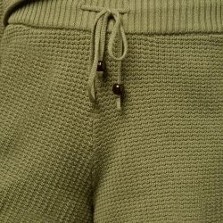 Onia Cotton Waffle Sweater Pull On Short - Sage Green -ANNA-KACI SHOP M00193294785408 980059920