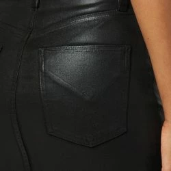 Hudson Jeans Centerfold Extreme High-Rise Coated Skirt -ANNA-KACI SHOP M00193372855399 4251368691