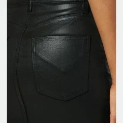 Hudson Jeans Centerfold Extreme High-Rise Coated Skirt -ANNA-KACI SHOP M00193372855399 52451991