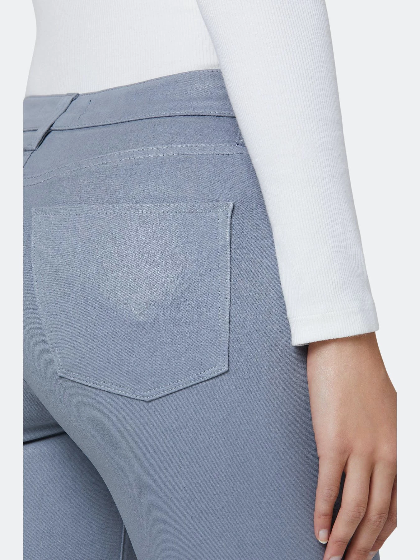 Hudson Jeans Barbara High-Rise Super Skinny Coated Moto Pant 7 Hudson Jeans Barbara High-Rise Super Skinny Coated Moto Pant - Image 7