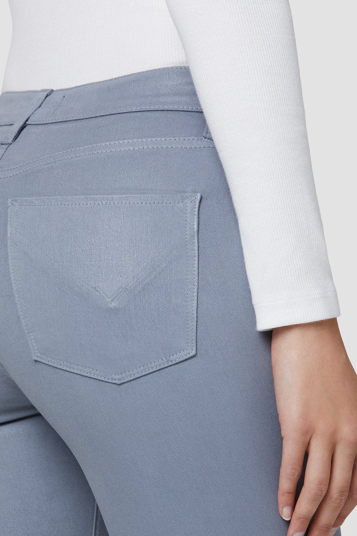 Hudson Jeans Barbara High-Rise Super Skinny Coated Moto Pant 6 Hudson Jeans Barbara High-Rise Super Skinny Coated Moto Pant - Image 6
