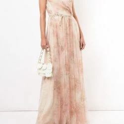 Marchesa Bridesmaids Florence Printed Gown