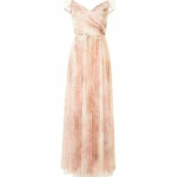 Marchesa Bridesmaids Florence Printed Gown -ANNA-KACI SHOP M00193461166740 4016178432