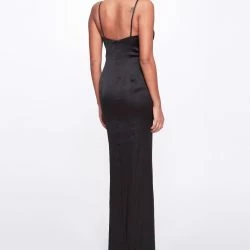 Marchesa Notte Sleeveless Beaded Stretch Charmeuse Column Gown -ANNA-KACI SHOP M00193461414445 62047774
