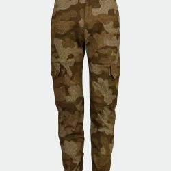 Lords Of Harlech Of Harlech GI Butter Chevron Camo Earth Cargo Pants