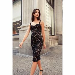 Dress The Population Nicole Midi Dress - Black -ANNA-KACI SHOP M00194259021159 3070562221 scaled
