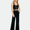 Dress The Population Classic Wide Leg - Black