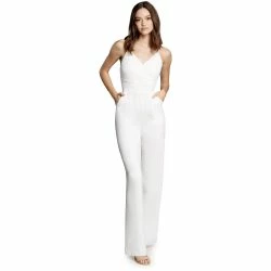 Dress The Population Braxton Jumpsuit - Off White