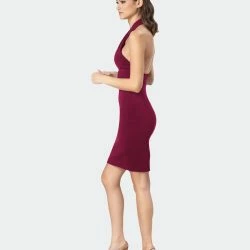 Dress The Population Ryan Dress - Dark Magenta -ANNA-KACI SHOP M00194259337861 2945663143