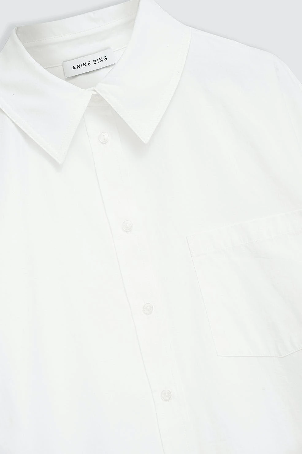 ANINE BING Mika Dress - White 3 ANINE BING Mika Dress - White - Image 3