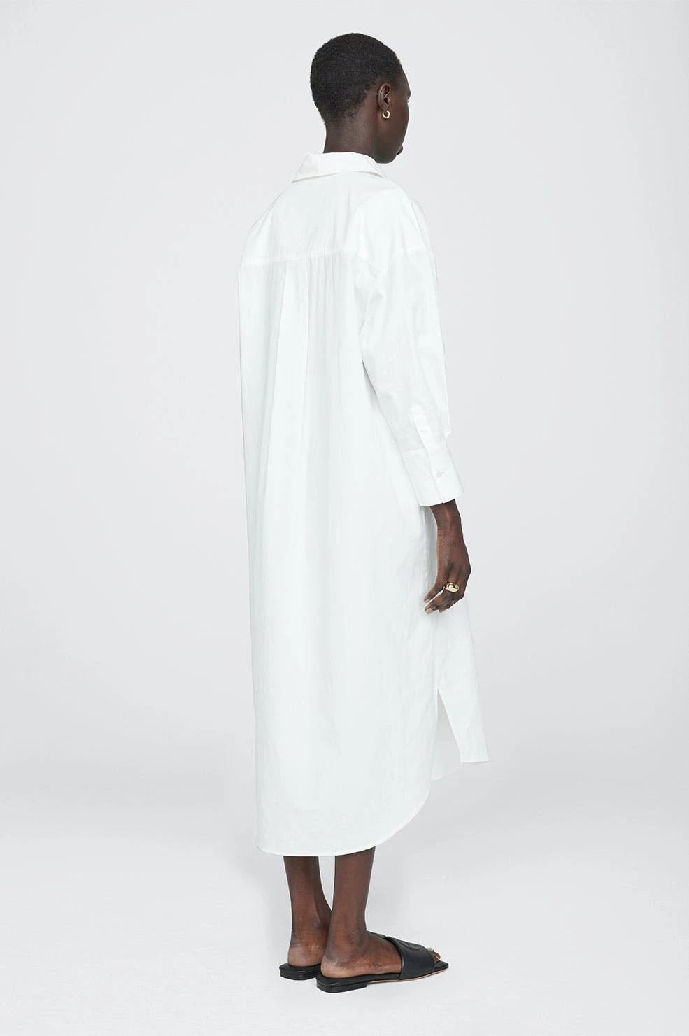 ANINE BING Mika Dress - White 2 ANINE BING Mika Dress - White - Image 2