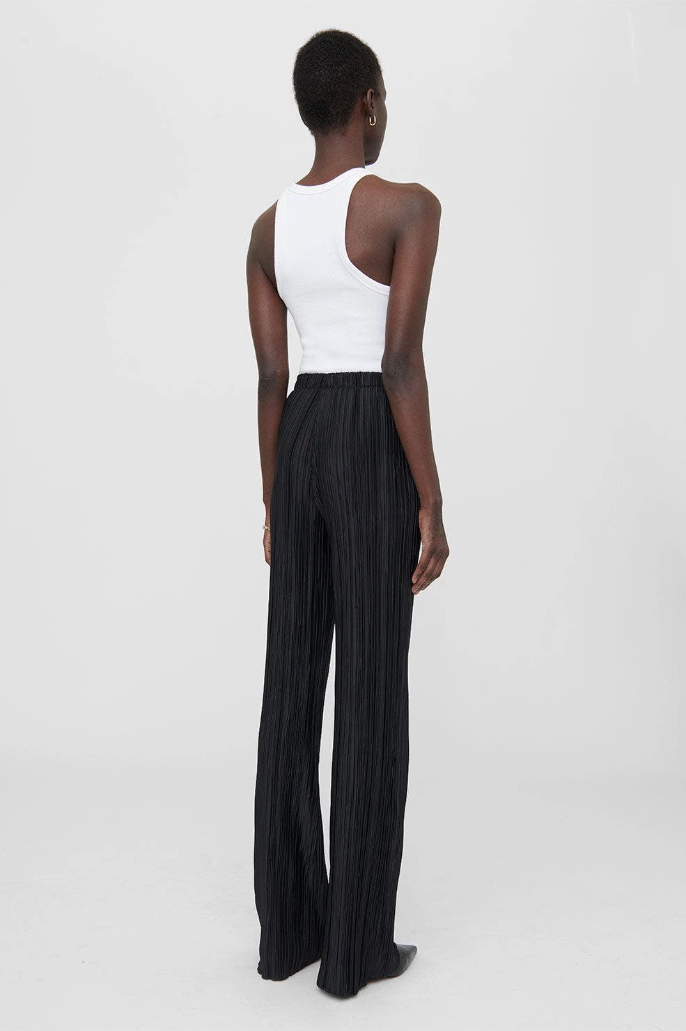 ANINE BING Illie Pant - Black 2 ANINE BING Illie Pant - Black - Image 2