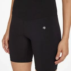 ANINE BING Lake Biker Short - Black -ANNA-KACI SHOP M00194421576210 4166284852