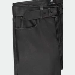 ANINE BING Connor Pant - Black -ANNA-KACI SHOP M00194421577491 586244730