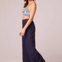 B.O.G. Collective Around Joy Navy Wide Leg Pants - Navy -ANNA-KACI SHOP M00194443088951 1663191279