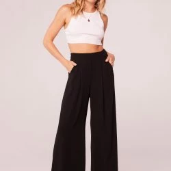 B.O.G. Collective Ria Black Wide Leg Pants